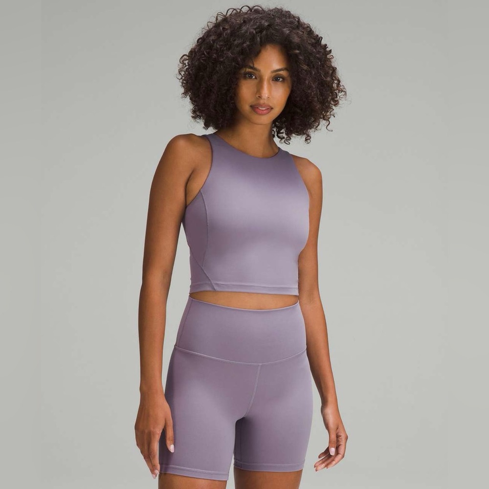 Lululemon Align High-Neck Tank Top Purple Ash